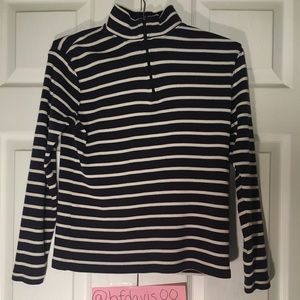 LL Bean Quarter Zip Up Sweater